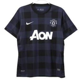 Manchester United Auswärtstrikot Retro 2013-2014 Günstige Fußballtrikots
