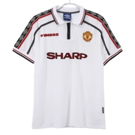 Manchester United Auswärtstrikot Special Edition Retro 1998-1999 Günstige Fußballtrikots
