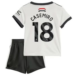 Manchester United Casemiro 18 Ausweichtrikot Kinder 2024-2025 Günstige Fußballtrikots