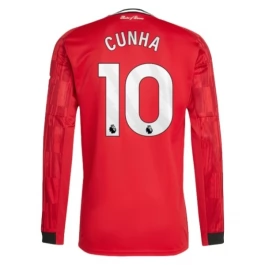 Manchester United Cunha 10 Heimtrikot 2025-2026 L/S Günstige Fußballtrikots Manchester United Cunha 10 Heimtrikot 2025-2026 L/S Günstige Fußballtrikots