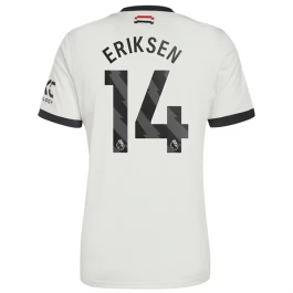 Manchester United Eriksen 14 Ausweichtrikot 2024-2025 Günstige Fußballtrikots