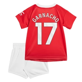 Manchester United Garnacho 17 Heimtrikot Kinder 2024-2025 Günstige Fußballtrikots