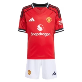 Manchester United Heimtrikot Kinder 2025-2026 Günstige Fußballtrikots
