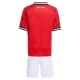 Manchester United Heimtrikot Kinder 2025-2026 Günstige Fußballtrikots