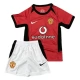 Manchester United Heimtrikot Kinder Retro 2002-2003 Günstige Fußballtrikots