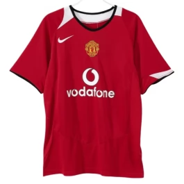 Manchester United Heimtrikot Retro 2004-2006 Günstige Fußballtrikots