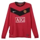 Manchester United Heimtrikot Retro 2009-2010 L/S Günstige Fußballtrikots