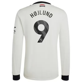 Manchester United Højlund 9 Ausweichtrikot 2024-2025 L/S Günstige Fußballtrikots