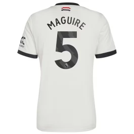 Manchester United Maguire 5 Ausweichtrikot 2024-2025 Günstige Fußballtrikots