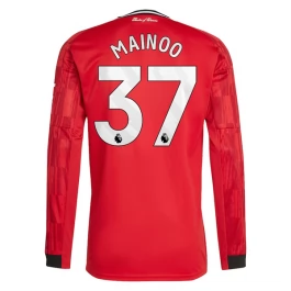 Manchester United Mainoo 37 Heimtrikot 2025-2026 L/S Günstige Fußballtrikots Manchester United Mainoo 37 Heimtrikot 2025-2026 L/S Günstige Fußballtrikots