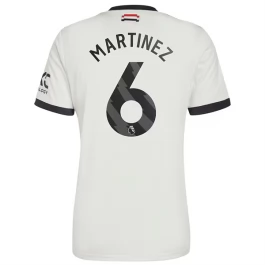 Manchester United Martinez 6 Ausweichtrikot 2024-2025 Günstige Fußballtrikots