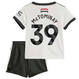 Manchester United McTominay 39 Ausweichtrikot Kinder 2024-2025 Günstige Fußballtrikots