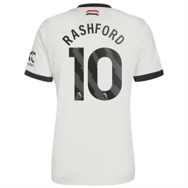 Manchester United Rashford 10 Ausweichtrikot 2024-2025 Günstige Fußballtrikots