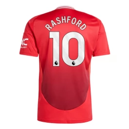 Manchester United Rashford 10 Heimtrikot 2024-2025 Günstige Fußballtrikots