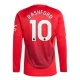 Manchester United Rashford 10 Heimtrikot 2024-2025 L/S Günstige Fußballtrikots