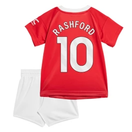 Manchester United Rashford 10 Heimtrikot Kinder 2024-2025 Günstige Fußballtrikots