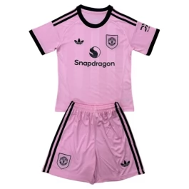 Manchester United Torwart Heimtrikot Kinder 2025-2026 Günstige Fußballtrikots