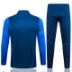 Manchester United Trainingsanzüge 2023-24 - 1-4 Zip Blau