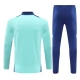 Manchester United Trainingsanzüge 2024-25 - 1-4 Zip Blau