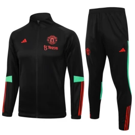 Manchester United Trainingsjackenanzüge 2023-24 - Schwarz Manchester United Trainingsjackenanzüge 2023-24 - Schwarz