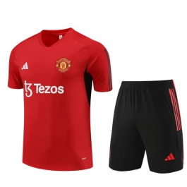 Manchester United Trainingsshirt Anzüge 2023-24 - Rot Manchester United Trainingsshirt Anzüge 2023-24 - Rot