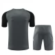 Manchester United Trainingsshirt Anzüge 2024-25 - Shorts Grau