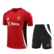 Manchester United Trainingsshirt Anzüge 2024-25 - Shorts Rot