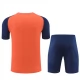 Manchester United Trainingsshirt Anzüge Kinder 2024-25 - Shorts Orange