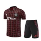 Manchester United Trainingsshirt Anzüge Kinder 2024-25 - Shorts Rot Schwarz Manchester United Trainingsshirt Anzüge Kinder 2024-25 - Shorts Rot Schwarz