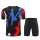 Manchester United Trainingsshirt Anzüge Kinder 2024-25 - Shorts Schwarz