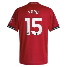 Manchester United Yoro 15 Heimtrikot 2025-2026 Günstige Fußballtrikots