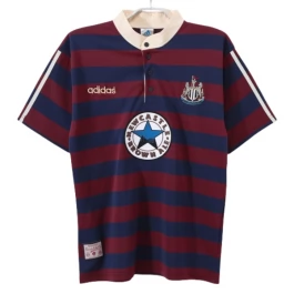 Newcastle United Auswärtstrikot Retro 1995-1997 Günstige Fußballtrikots