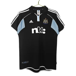 Newcastle United Auswärtstrikot Retro 2000-2001 Günstige Fußballtrikots