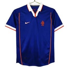 Niederlande Auswärtstrikot Retro 1998-1999 Günstige Fußballtrikots
