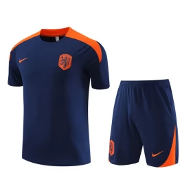 Niederlande Trainingsshirt Anzüge 2024-25 - Blau