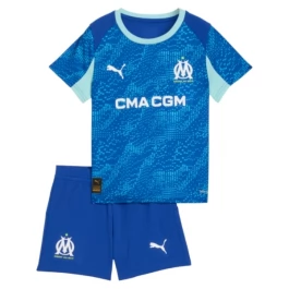 Olympique de Marseille Ausweichtrikot Kinder 2025-2026 Günstige Fußballtrikots