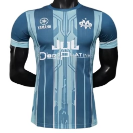 Olympique de Marseille Heimtrikot Jul x Toto Et Ninetta Blue 2025-2026 Günstige Fußballtrikots