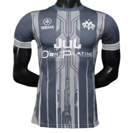 Olympique de Marseille Heimtrikot Jul x Toto Et Ninetta Grey 2025-2026 Günstige Fußballtrikots