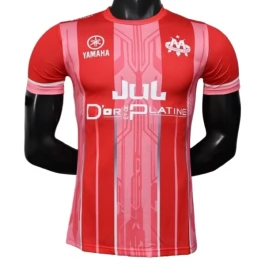Olympique de Marseille Heimtrikot Jul x Toto Et Ninetta Red 2025-2026 Günstige Fußballtrikots