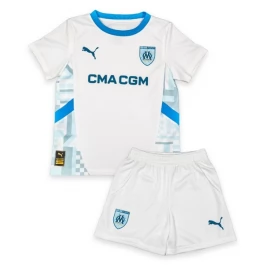Olympique de Marseille Heimtrikot Kinder 2024-2025 Günstige Fußballtrikots