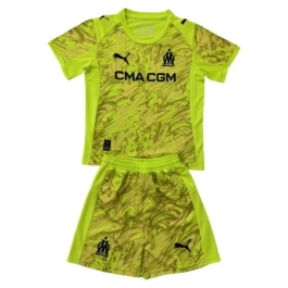 Olympique de Marseille Torwart Ausweichtrikot Kinder 2025-2026 Günstige Fußballtrikots