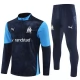 Olympique de Marseille Trainingsanzug Kinder 2025-26 - 1-4 Zip Blau