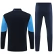 Olympique de Marseille Trainingsanzug Kinder 2025-26 - 1-4 Zip Blau