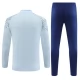 Olympique de Marseille Trainingsanzüge 2023-24 - 1-4 Zip Light Blau