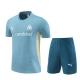 Olympique de Marseille Trainingsshirt Anzüge 2024-25 - Shorts Blau
