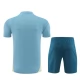 Olympique de Marseille Trainingsshirt Anzüge 2024-25 - Shorts Blau