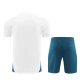 Olympique de Marseille Trainingsshirt Anzüge 2024-25 - Shorts Weiß