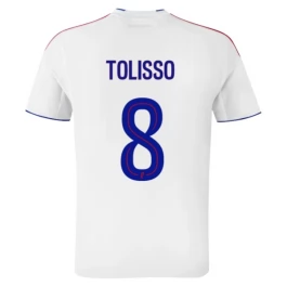 Olympique Lyonnais Tolisso 8 Heimtrikot 2025-2026 Günstige Fußballtrikots