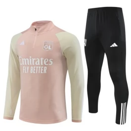 Olympique Lyonnais Trainingsanzüge 2023-24 - 1-4 Zip Pink Schwarz Olympique Lyonnais Trainingsanzüge 2023-24 - 1-4 Zip Pink Schwarz