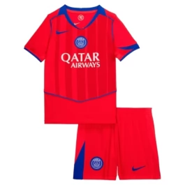 Paris Saint Germain Ausweichtrikot Kinder 2025-2026 Günstige Fußballtrikots